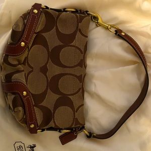 Small brown Coach Handbag